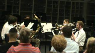 WOHS Brass Quintet 2011 Summer's Song by C. DeStefano, West Orange NJ