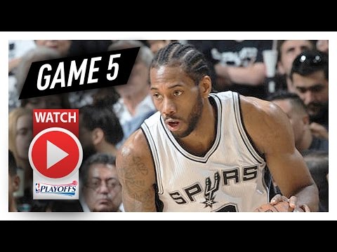 Kawhi Leonard Full Game 5 Highlights vs Grizzlies 2017 Playoffs - 28 Pts, 6 Ast, KaWOW!