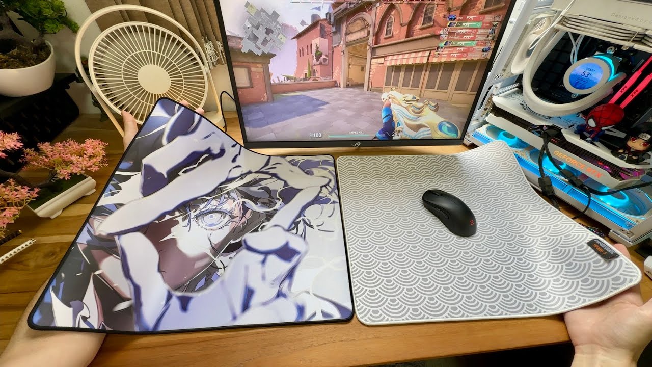 Mousepads Custo Beneficio PK Speed e Zeus Store - Bons para Valorant