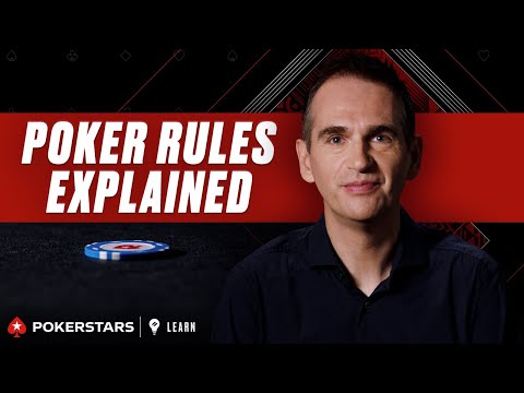 Poker Rules and Etiquette for Beginners | PokerStars Learn