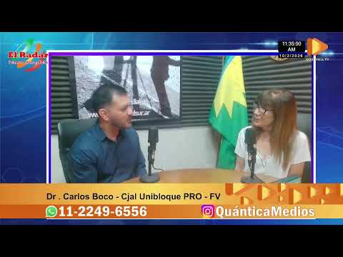 F. Varela – Carlos Boco, concejal del PRO, propone trabajar para el bien común