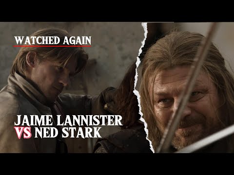 Jaime Lannister VS Ned Stark | Game of Thrones | GoT | HBO | 4k