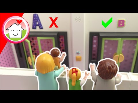 Playmobil Film Familie Hauser - Mystery Parkour - Was verbirgt sich hinter der Tür?