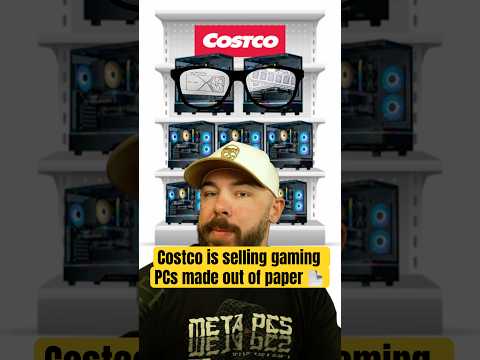Costco Is Selling Gaming PCs Made Of Paper