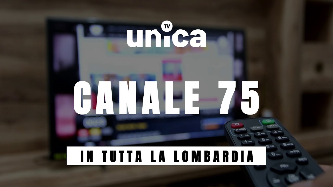 Unica TV sul canale 75 del nuovo digitale terrestre, arriva il cambio di frequenza