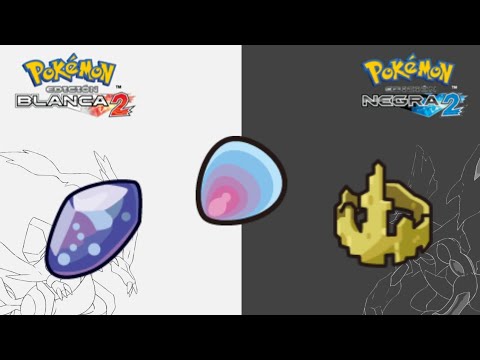 Pokémon Blanco 2 y Negro 2 | Como Conseguir TODOS los Objetos Evolutivos