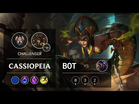 Cassiopeia Bot vs Draven - EUW Challenger Patch 9.9