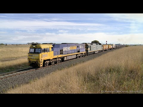 3XM4 Pacific National Steel Train (28/4/2021) - PoathTV Australian Railways