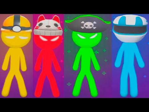 THE STICKMAN MINI GAMES TOURNAMENT Gameplay Walkthrough STICKMAN PARTY Android Game