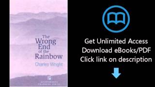 The Wrong End of the Rainbow: Poems (Quarternote Chapbook Series)