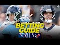 Titans at Texans Betting Preview: FREE expert picks, props [NFL Week 8] | CBS Sports HQ
