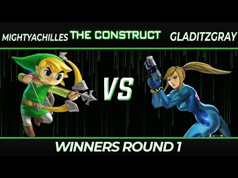 MightyAchilles (Toon Link) vs GladItzGray (Zero Suit Samus) - Construct 156 Winners R1