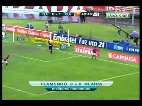 Flamengo 3 x 2 Olaria - Campeonato Carioca 2011: 1ª Rodada - Taça Rio - HQ
