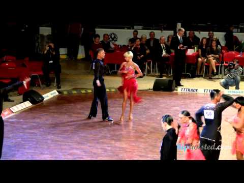 Kirill Kartavtsev - Evgenia Golikova, Czech Dance Open 2012, WDSF WO latin, semifinal - paso doble