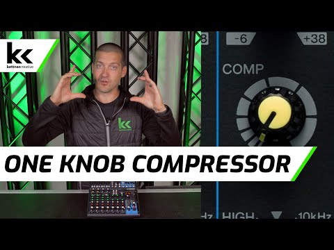 How To Use A One Knob Compressor
