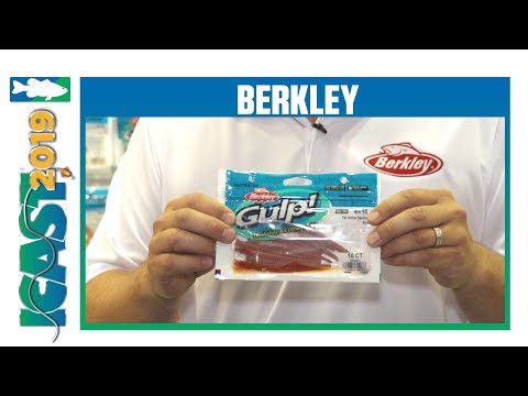 New Berkley Fat Hollow Sandworm & Gulp Sandworm Colors | iCast 2019