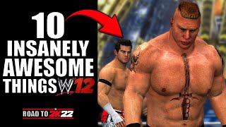 10 Awesome Details & Things that Make WWE 12 Great