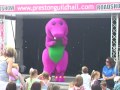 Barney Performing At The Lancashire Festival 2011