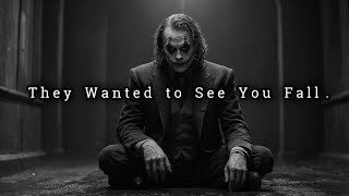 They Wanted to See You Fall, But God Lifted You Higher