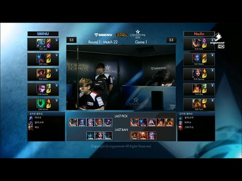 SSB vs NJE Game 1 Highlights - SBENU SONICBOOM vs NAJIN E-MFIRE - W4 LCK Champions Korea Summer