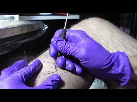 HANDPOKE TATTOO TIMELAPSE