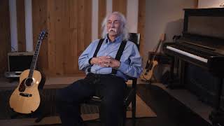 David Crosby - &quot;Sky Trails&quot; Behind The Track
