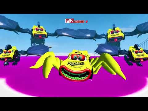 Lightning McQueen Spider Eater  || Coffin Dance Astronomia