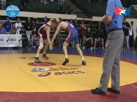 FILA Junior Freestyle 74kg: Chris Spangler vs. Nick Sulzer