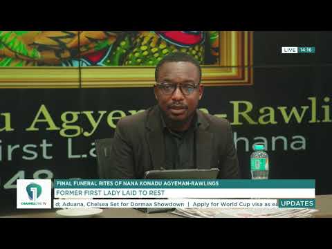 🕊💔 LIVE!!! State Funeral for Former First Lady Nana Konadu Rawlings