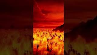 The Lake of Fire🔥The Second Death😭#bible #christ #shorts