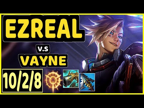 JAVAAA (EZREAL) vs VAYNE - 10/2/8 KDA BOTTOM ADC GAMEPLAY - EUW Ranked MASTER