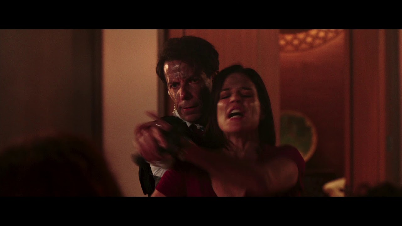 Sarah Fights off Pierce