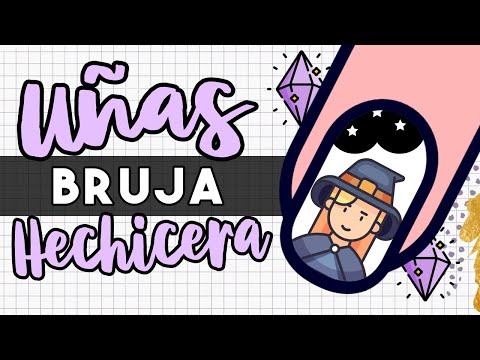 ¡ALERTA DE SPOILERS! · UÑAS BRUJA HALLOWEEN 🧙🏼‍♀️