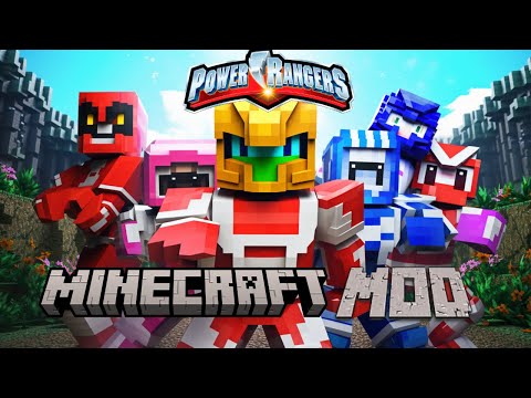 Minecraft POWER RANGERS MOD! | MODEL SHOWCASE!