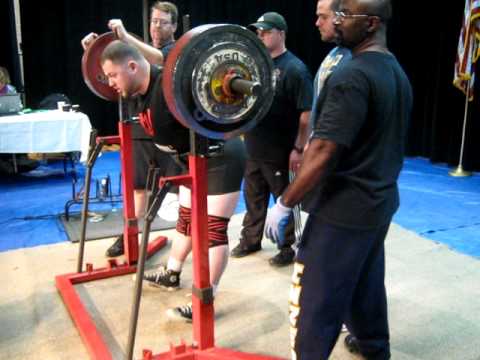 639 squat 10/15/11 KY regional