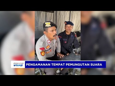PERSONEL POLRES BANTUL AMANKAN PROSES PILKADA 2024