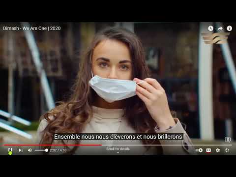 DIMASH WE ARE ONE 2022 10 07 155155 SOUS-TITRAGE EN FRANÇAIS