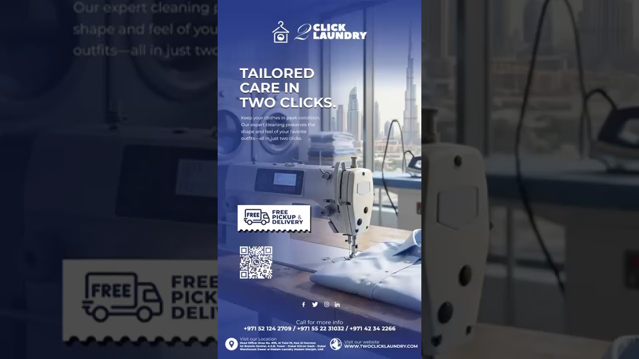 TAILORED CARE IN TWO CLICKS #dubailaundry #drycleaningdubai #twoclicklaundry #nadalhamar #shoes