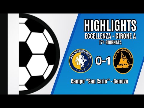 VOLTRESE - RIVASAMBA 0-1 | ECCELLENZA | 17ª GIORNATA | 26/01/2025