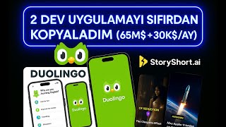 Duolingo’nun Mobil App’ini ve Ayda 30.000$ Kazanan AI Uygulamasını Bed