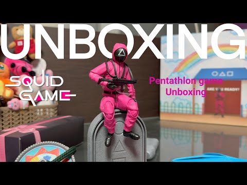 [Squid game2] 6legs Pantathlon Game Set Unboxing- Surprisingly Good Quality #squidgame2 #netflix