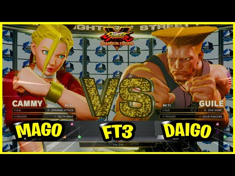 SFV CE 🔥Mago (Cammy) vs Daigo (Guille) 🔥Fighting Games Replays🔥