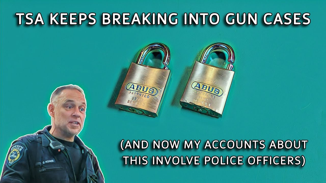 TSA Keeps Breaking Into Gun Cases (And Now My Accounts About This Involve Police Officers)