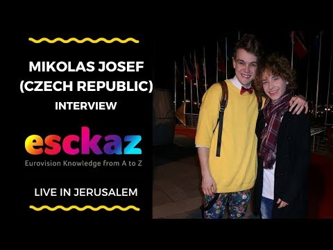 ESCKAZ in Tel Aviv: Interview with Mikolas Josef  (Czech Republic at the Eurovision 2018)