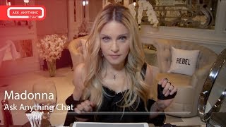 Madonna Talks About Kissing Drake, Pizza, Wine, &amp; Britney Spears.  ‌‌Full Chat Here!