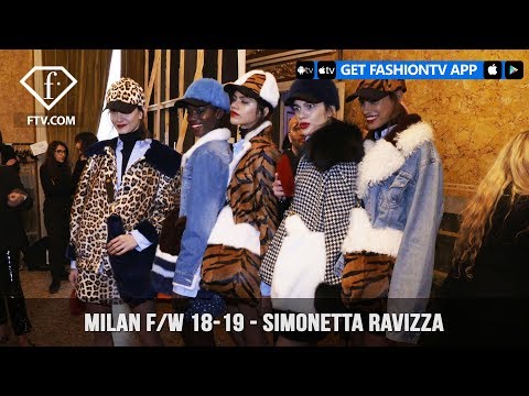 Milan Fashion Week Fall/Winter 18-19 - Simonetta Ravizza | FashionTV | FTV