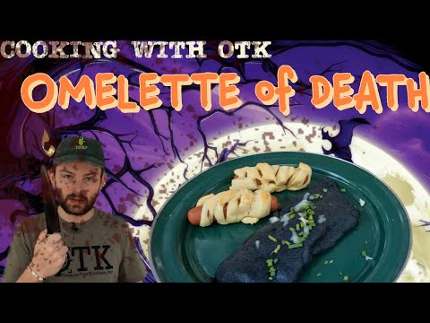 How to make a Spooky Omelette "Omelette of Death" | Cooking with OTK #halloween2023