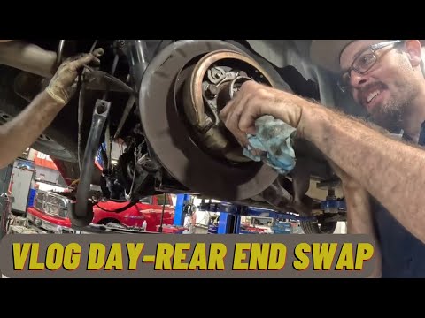 Rear Axle Swap! 9.5" 14 Bolt 6 LUG!