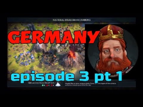 Civ 6 Deity Germany Let's Play with Ron, episode 3 part 1
