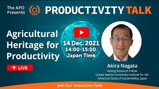 Agricultural Heritage for Productivity